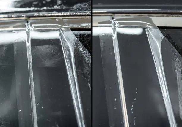 Protection Coating Before and After